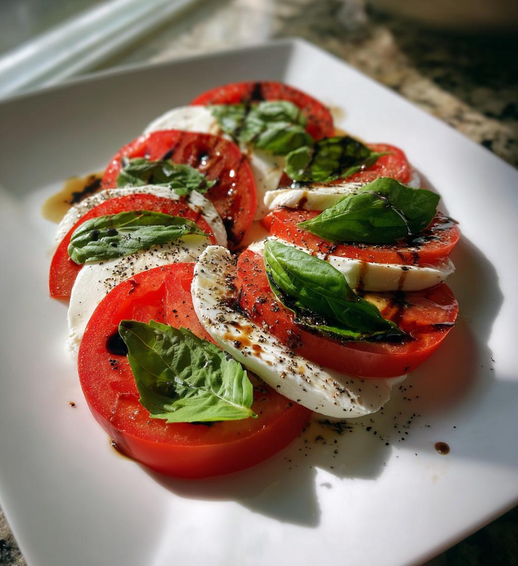Caprese Sallad med Mozzarella - detail 1