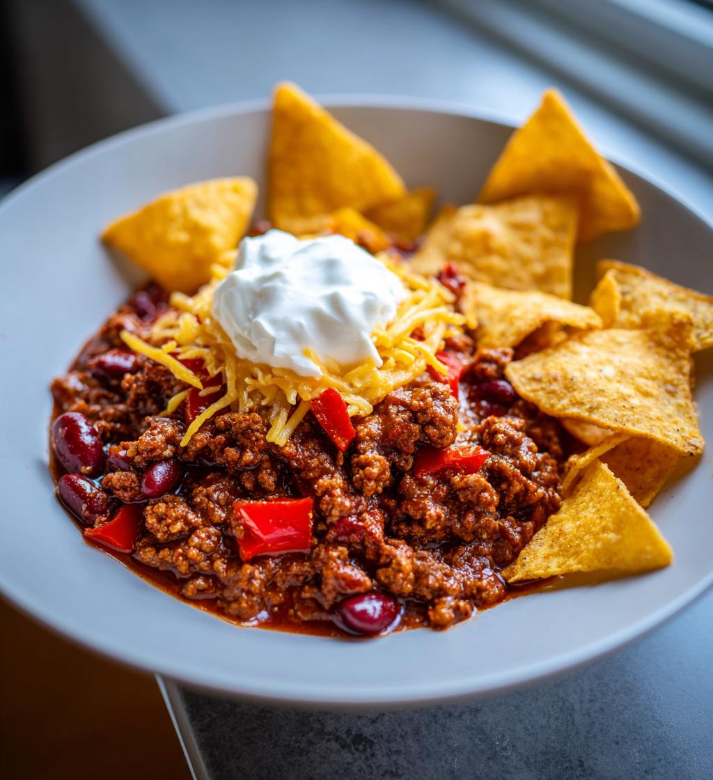 Chili con Carne med Tortillachips - detail 1