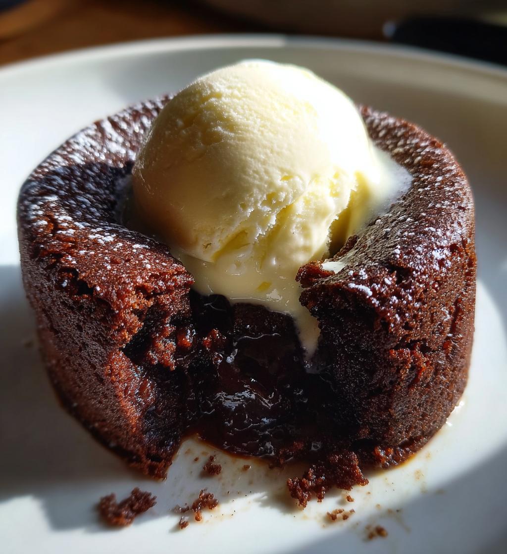Kladdkaka med Glass