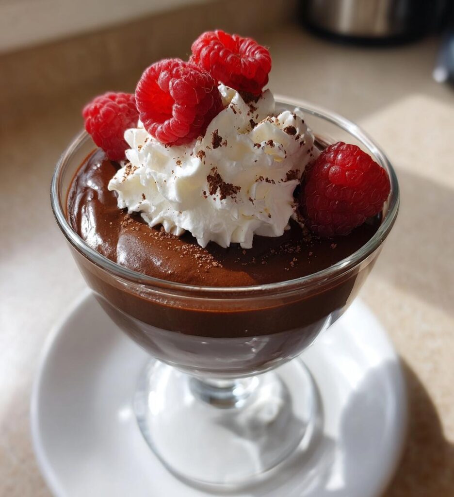 Krämig Chokladmousse