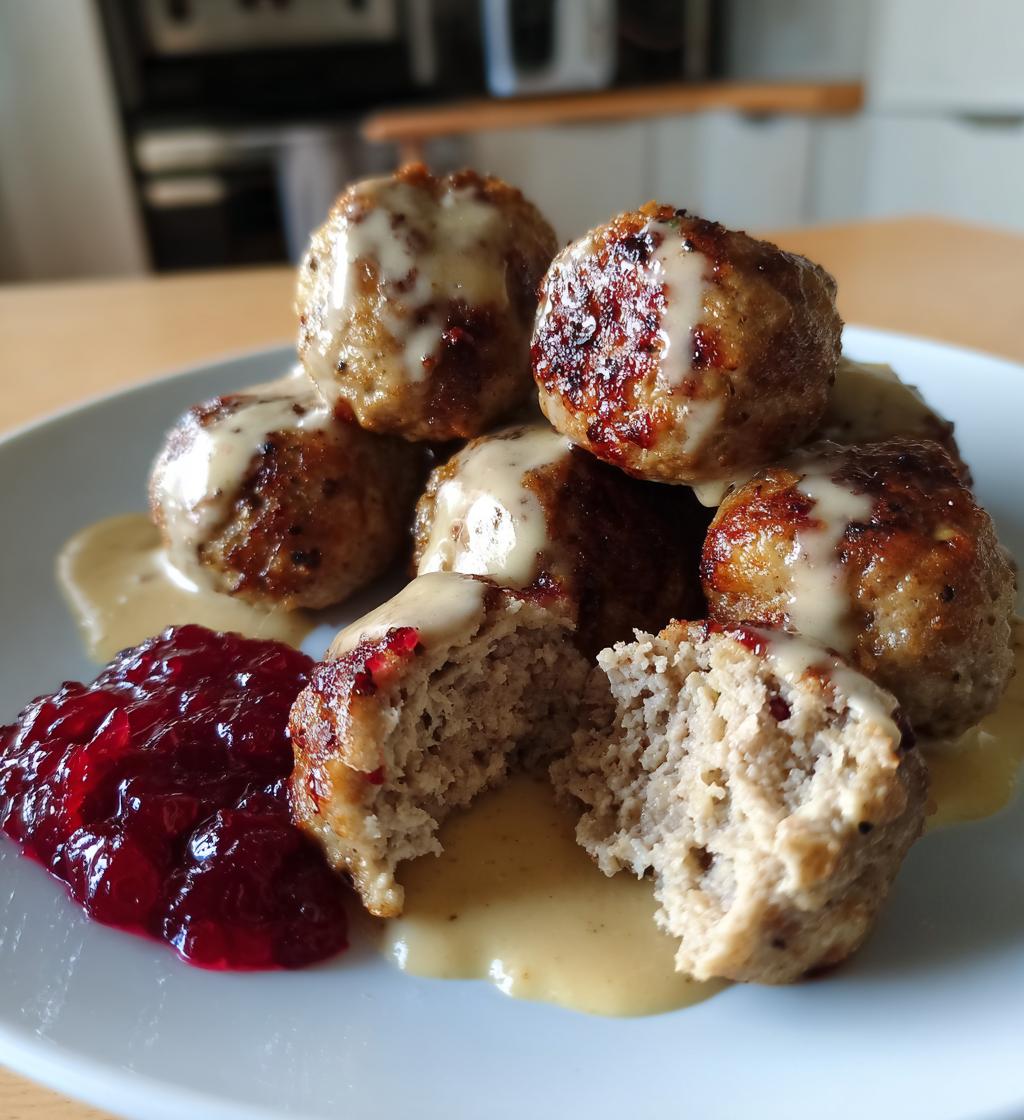Köttbullar med Gräddsås och Lingon - detail 1