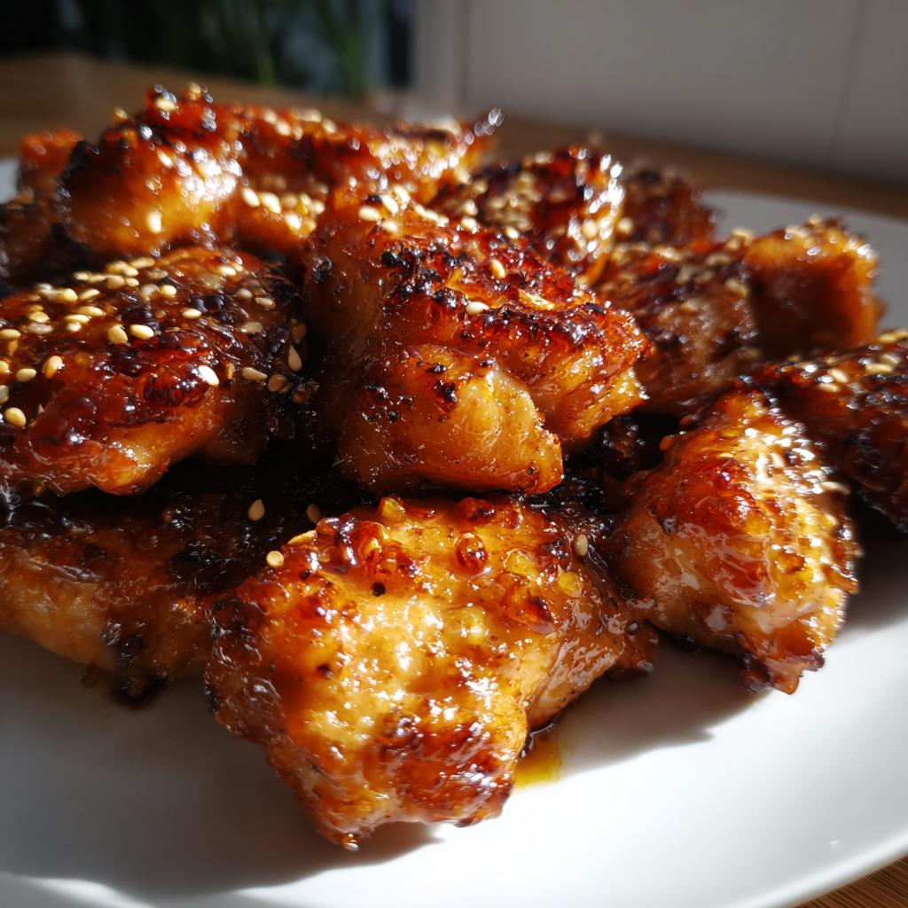 Kyckling Teriyaki med Sesamfrön