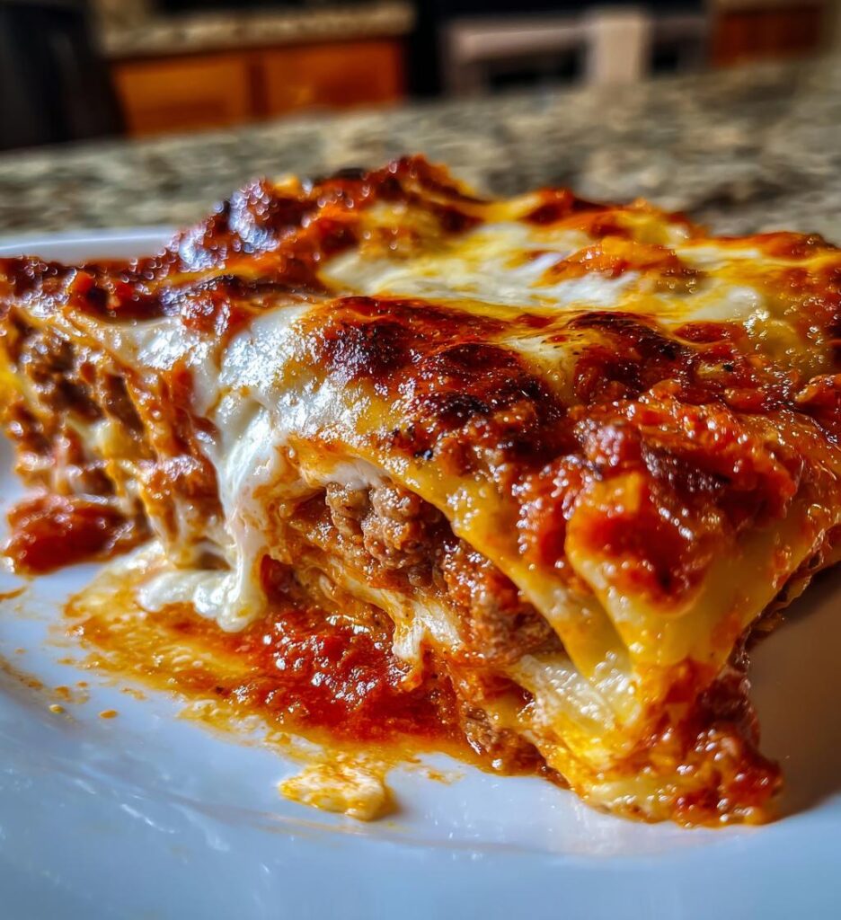 Lasagne med Nötfärs och Ost