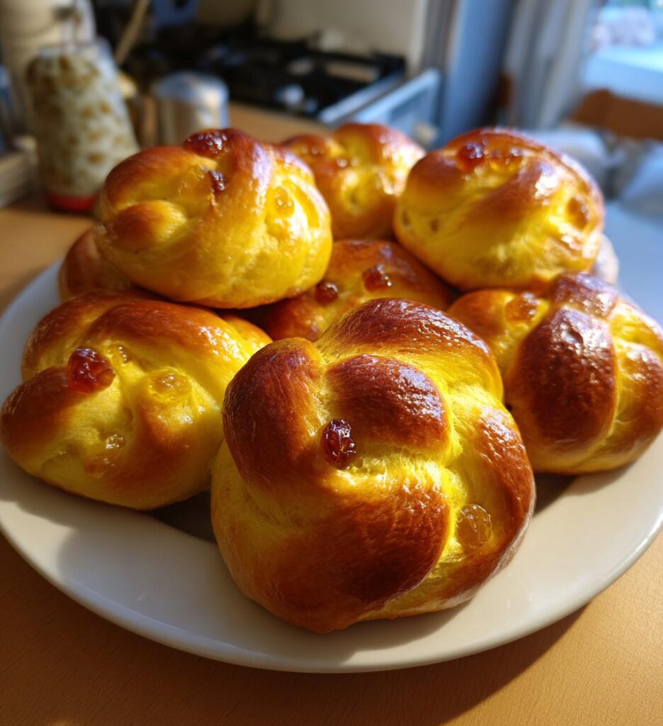 Lussekatter med Saffran