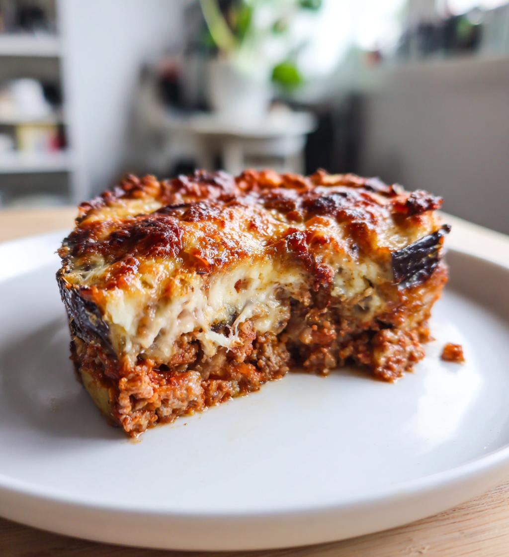 Moussaka med Aubergine - detail 1