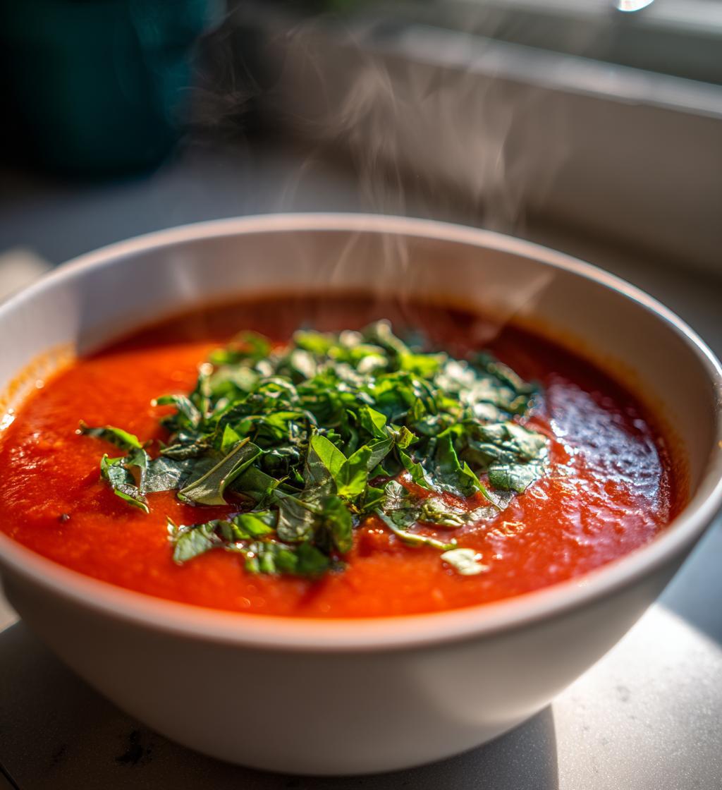 Mustig Tomatsoppa med Basilika - detail 1