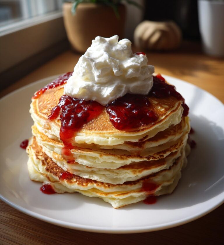 Pannkakor med Sylt