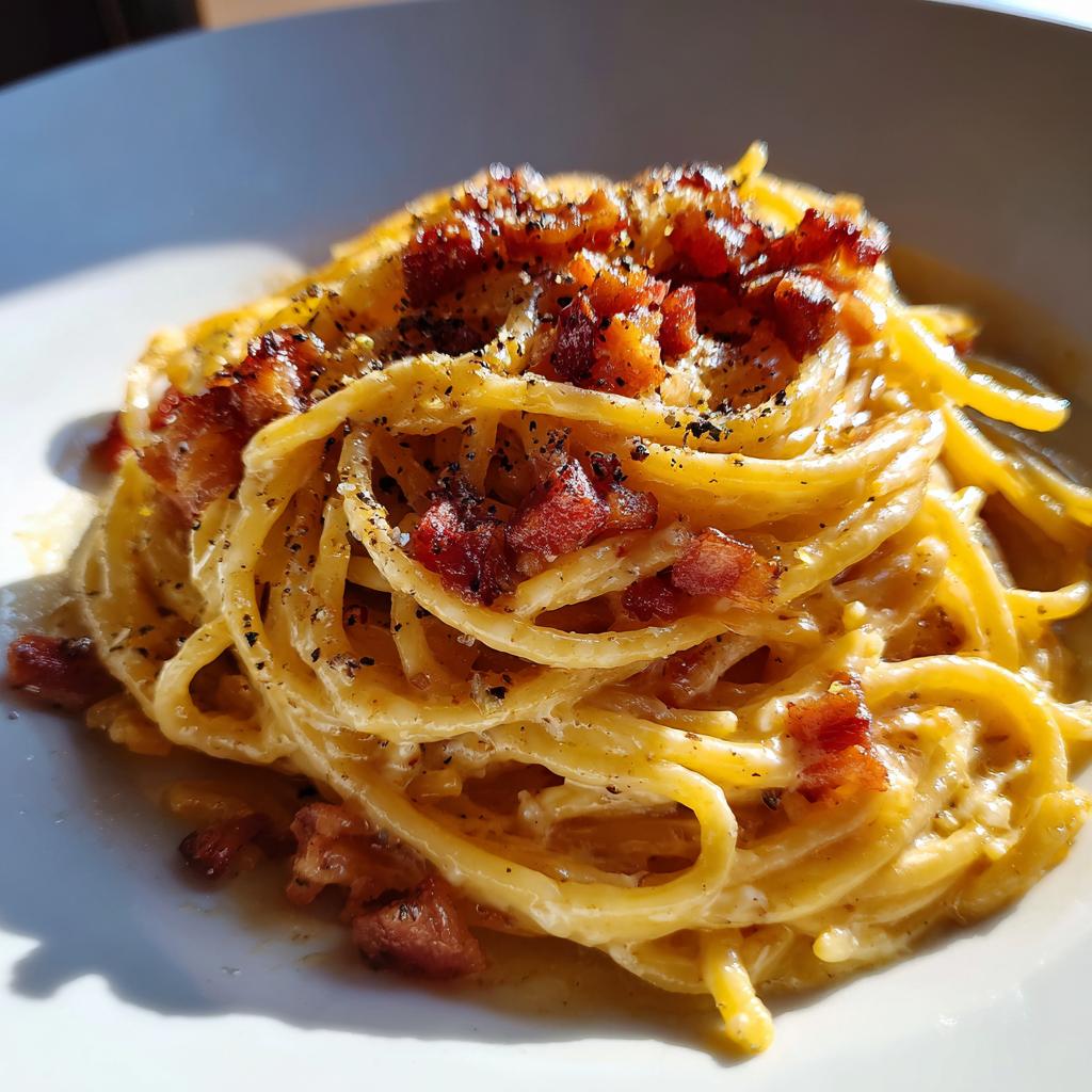 Pasta Carbonara på 15 minuter