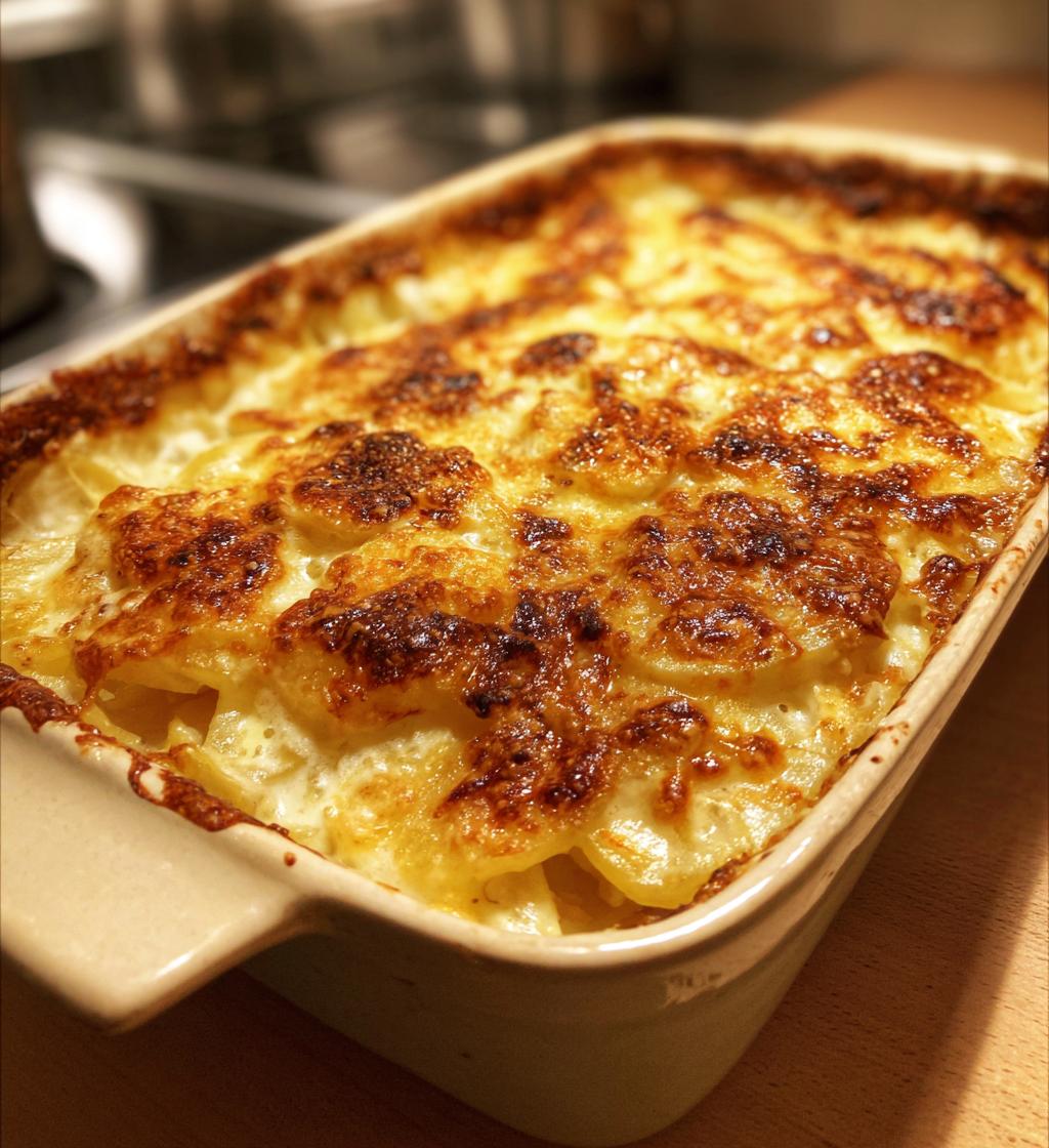 Potatisgratäng med Västerbottenost