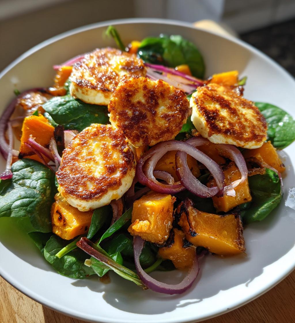 Sallad med Halloumi och Pumpa - detail 1