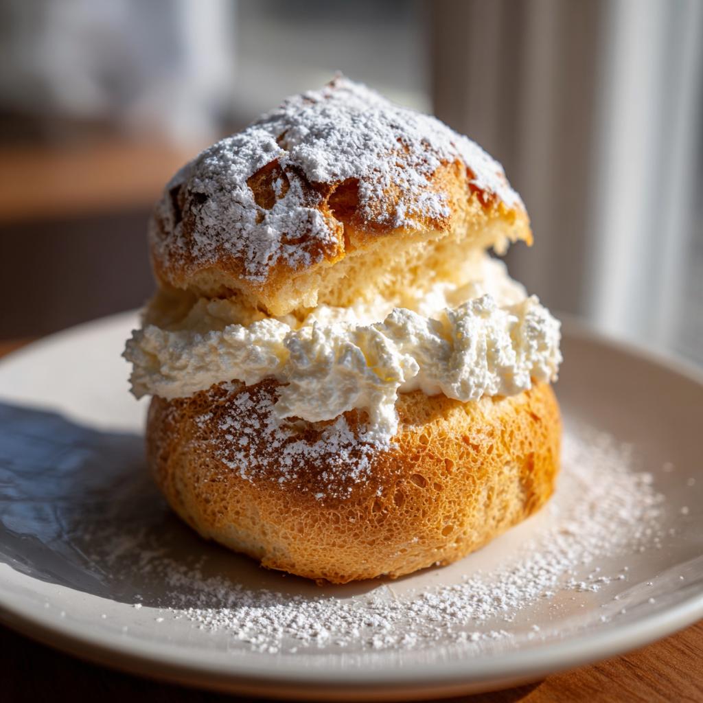 Semlor med Mandelmassa - detail 1