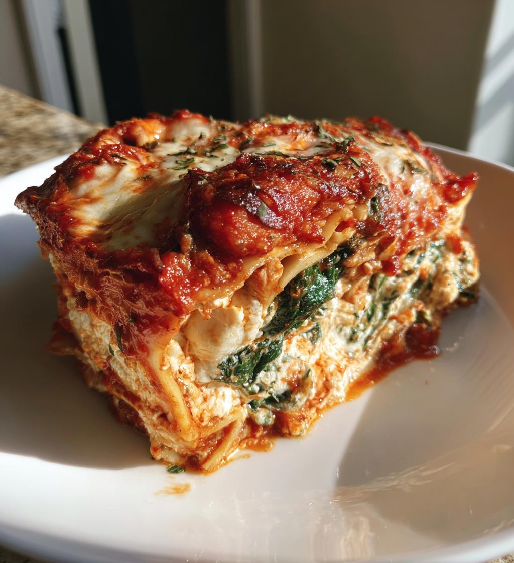 Vegetarisk Lasagne - detail 1