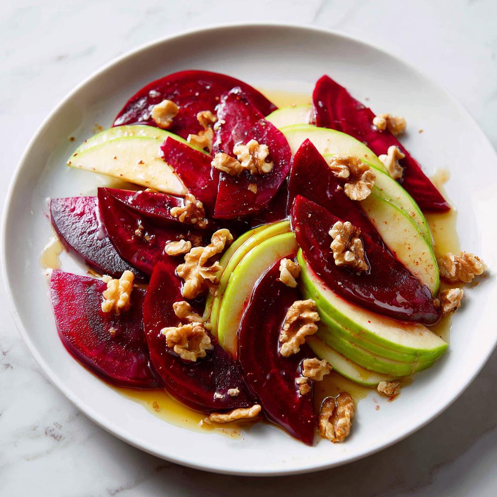 Fruktig Röd Bete- och Äppelsallad - detail 1