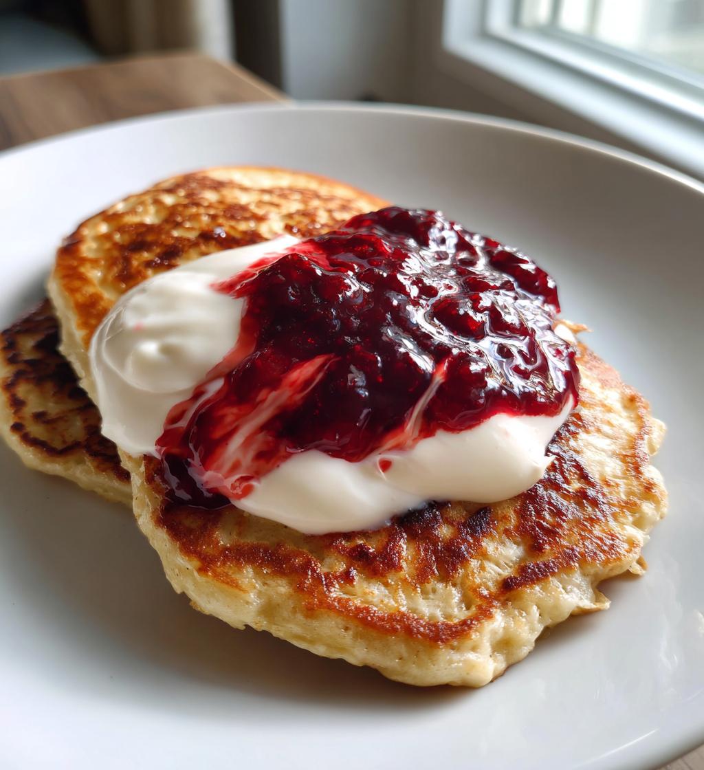 Havregrynspannkakor med Sylt och Yoghurt - detail 1