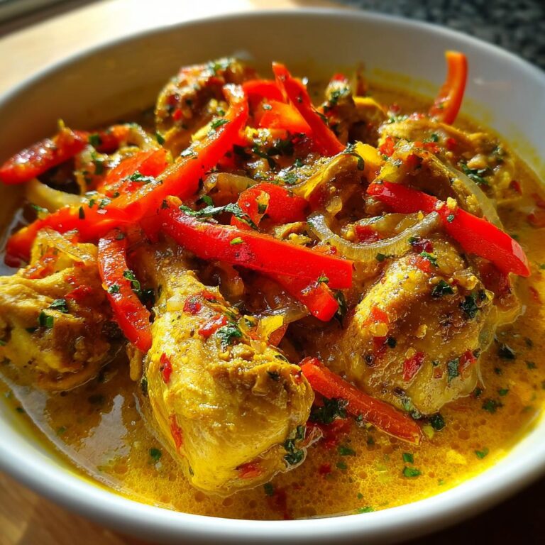 Kryddig Kycklingcurry med Kokosmjölk