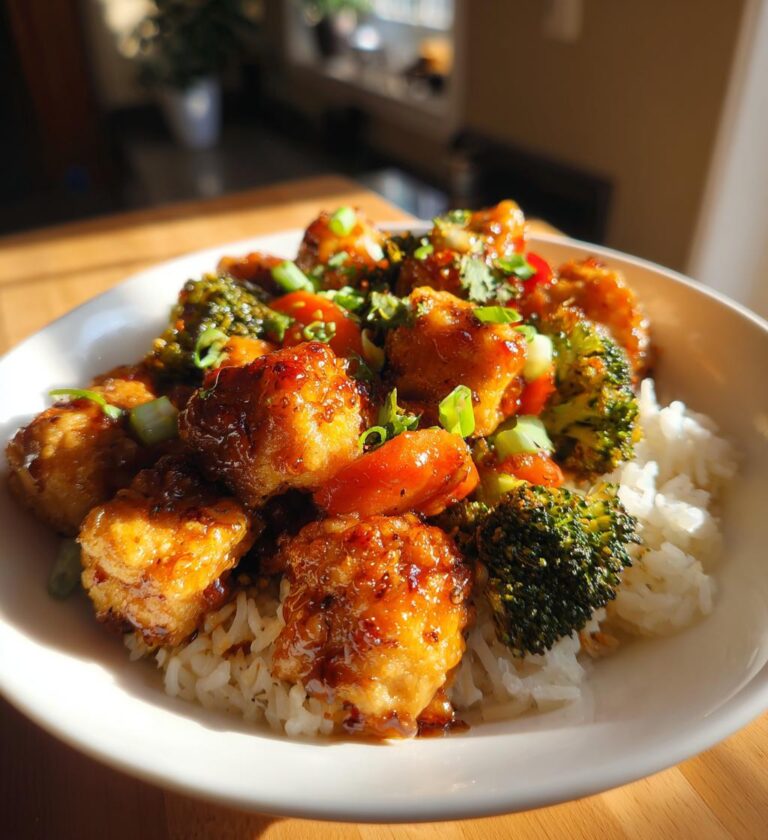 Kryddig Tofu med Jasmine Ris