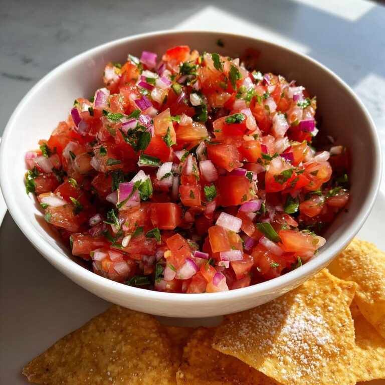 Kryddstark Salsasås med Tortillachips