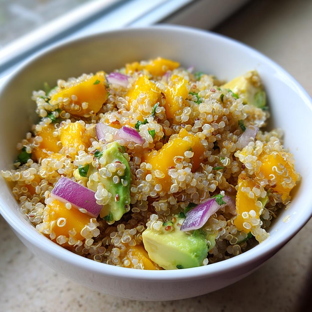 Quinoasallad med Mango och Avokado - detail 1
