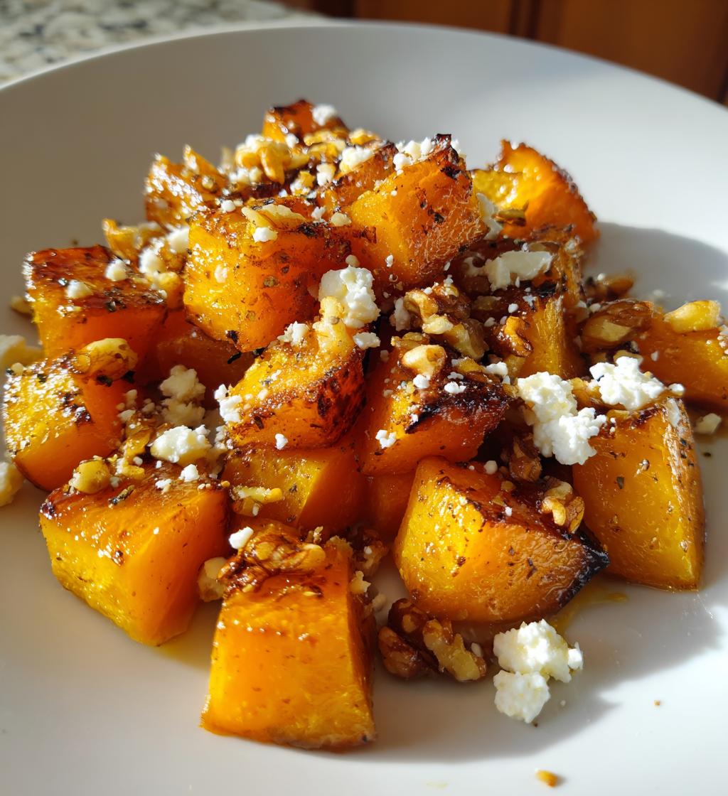 Rostad Butternut Squash med Valnötter och Feta - detail 1