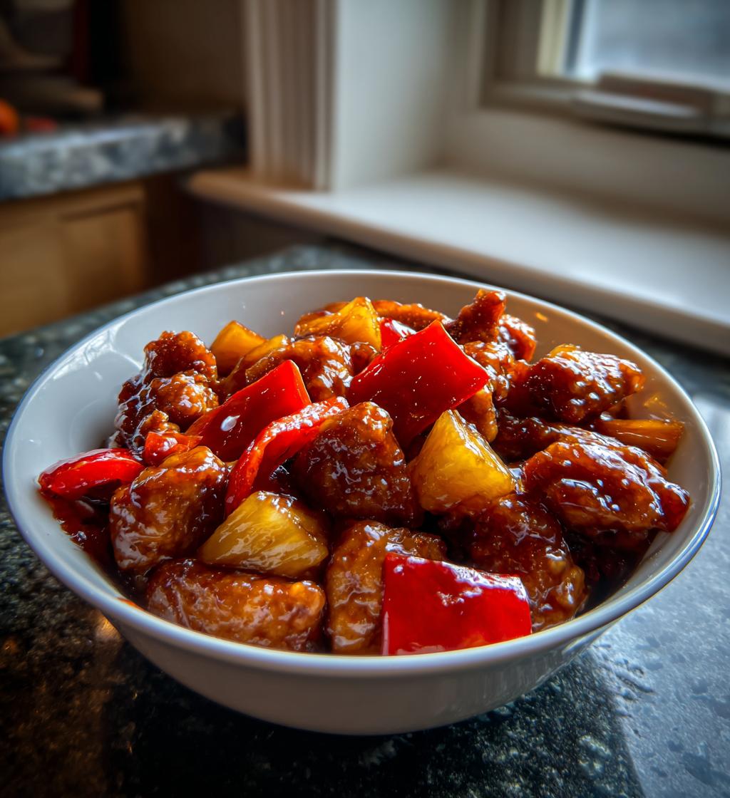 Söt Chili med Kyckling och Ananas - detail 1