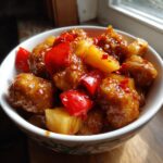 Söt Chili med Kyckling och Ananas