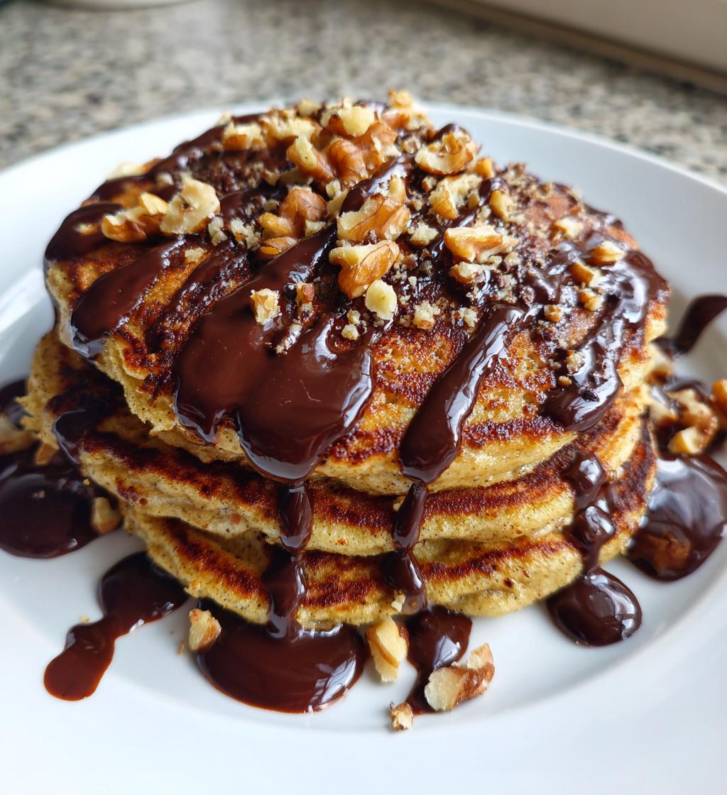 Vegansk Bananpannkaka med Choklad - detail 1