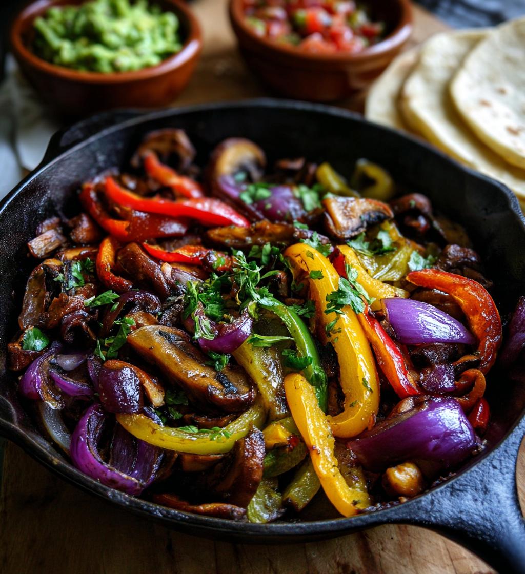 Veganska Fajitas med Svamp och Paprika - detail 1