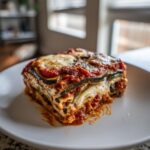 Vegetarisk Lasagne med Aubergine och Zucchini